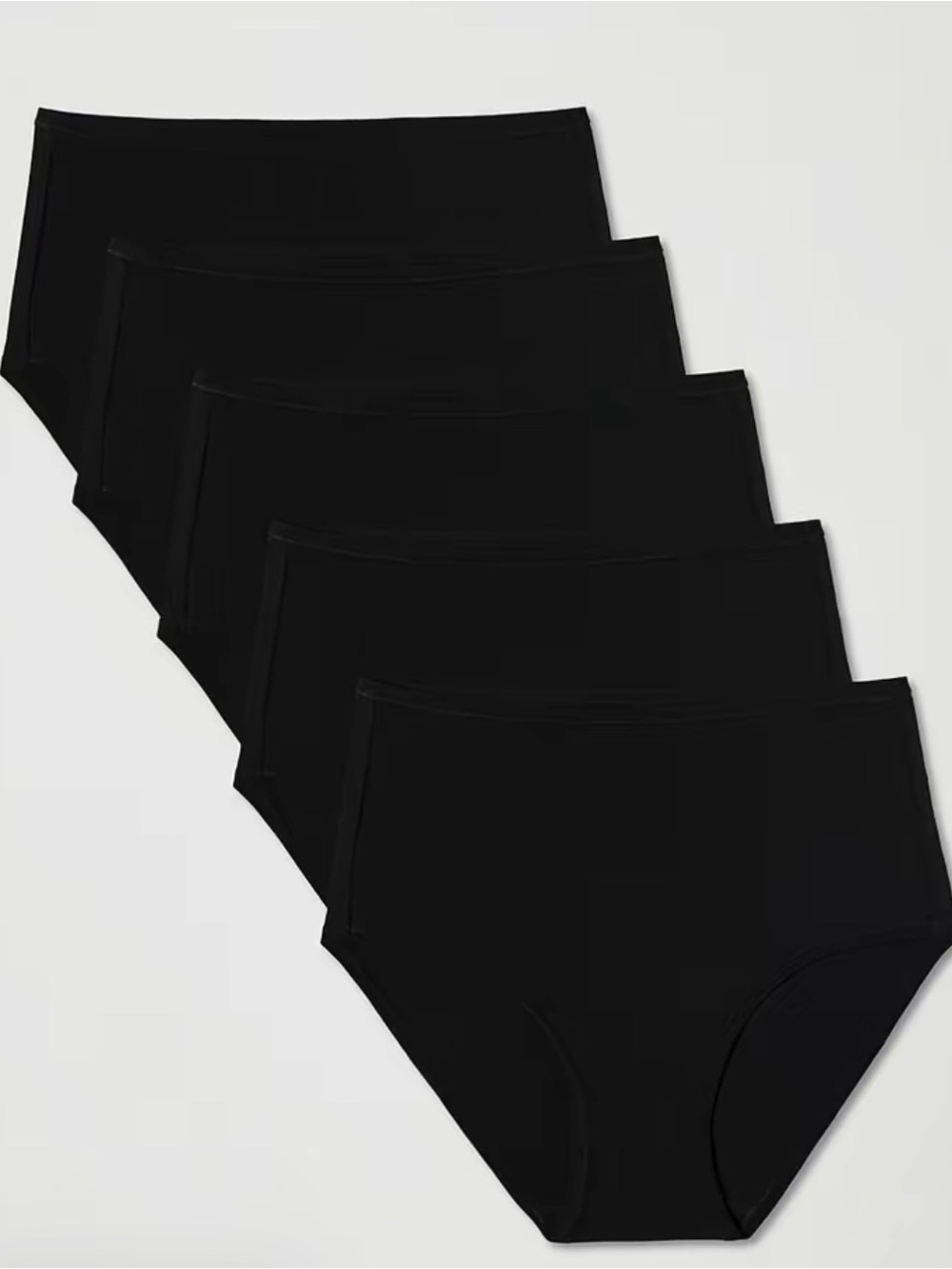NWT Women's Organic Everyday High Rise Brief 5-Pack